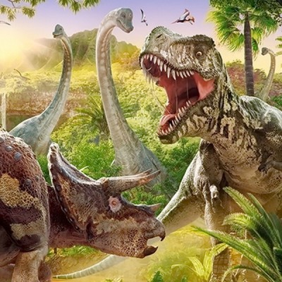 Dinoszauruszok, 180 darabos Castorland puzzle