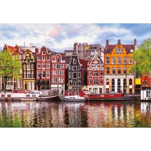 Dancing houses - Amsterdam, Educa puzzle 1000 pcs