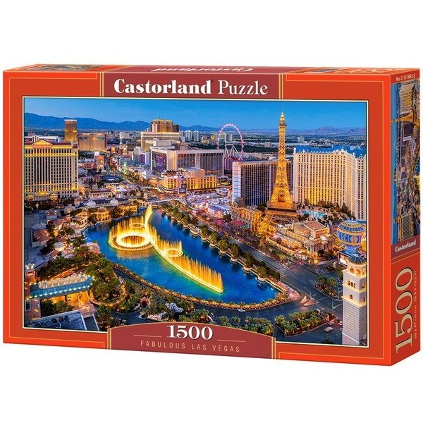 Las Vegas, 1500 darabos Castorland puzzle