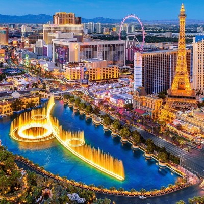 Las Vegas, 1500 darabos Castorland puzzle