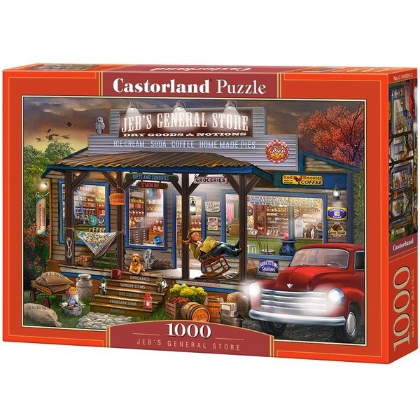 Jeb's General Store, Castorland Puzzle 1000 darabos képkirakó