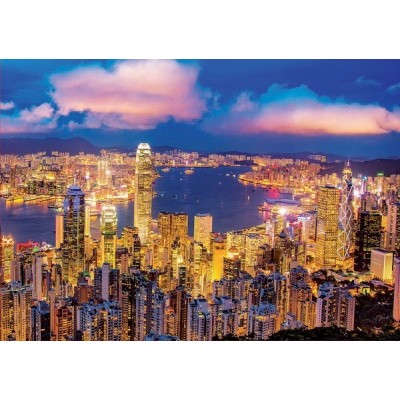 Hong Kong skyline, Educa Neon Puzzle 1000 pcs