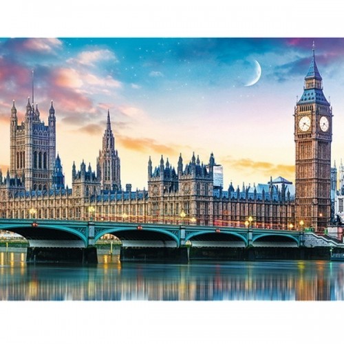 Big Ben és a Westminster-palota, 500 darabos Trefl panoráma puzzle