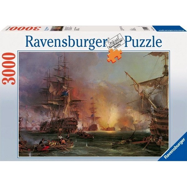 Warship - Bombardment of Algiers, Ravensburger puzzle 3000 pc
