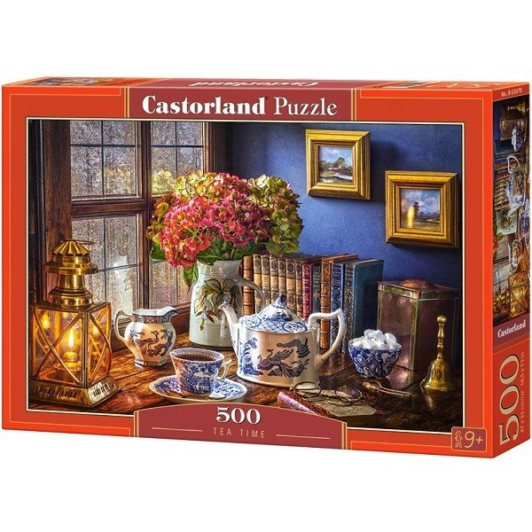 Teaidő, 500 darabos Castorland puzzle