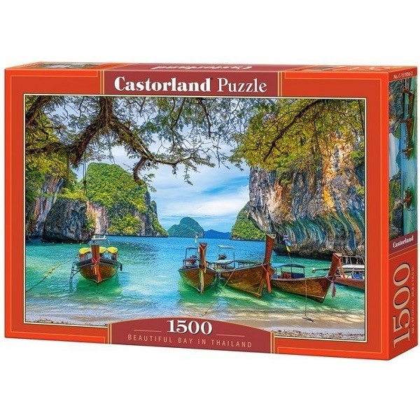 Öböl Thaiföldön, 1500 darabos Castorland puzzle