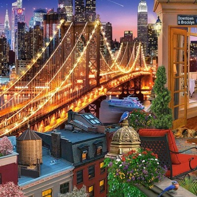 Brooklyn híd, 1000 darabos Castorland Puzzle