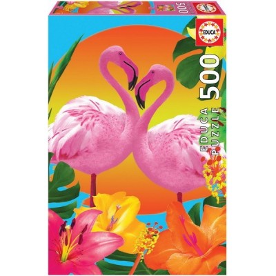 Flamingos, Educa Puzzle 500 pcs