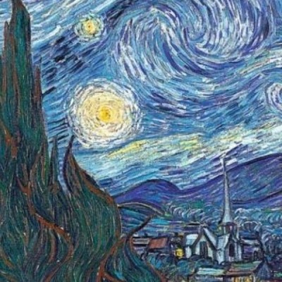 Csillagos éjszaka - Van Gogh, 1000 darabos Trefl puzzle