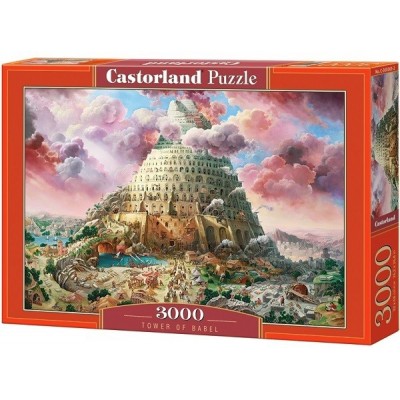 Bábel tornya, 3000 darabos Castorland puzzle