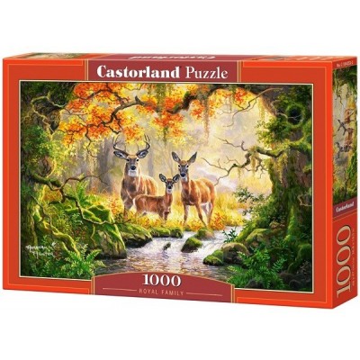 Szarvasok - A királyi család, Castorland Puzzle 1000 db