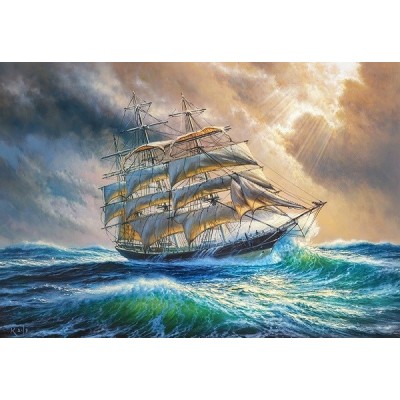 Sailing Against All Odds, Castorland Puzzle 1000 pc