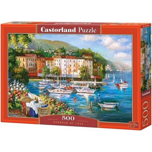 Szerelmesek kikötője, 500 darabos Castorland puzzle