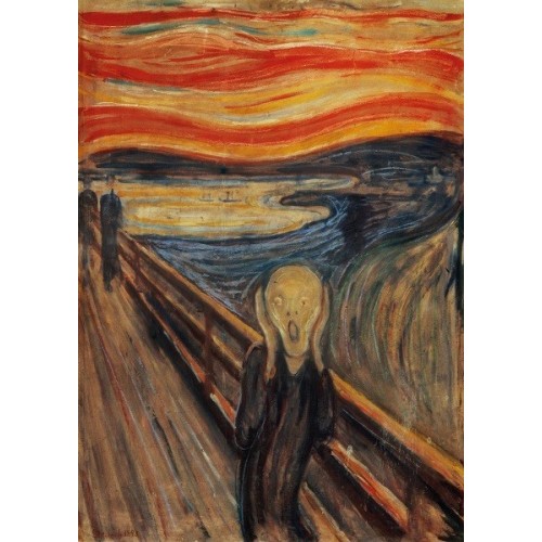 The Scream - Edvard Munch, Clementoni puzzle, 1000 pcs