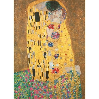 The Kiss - Gustav Klimt, Clementoni puzzle, 1000 pcs