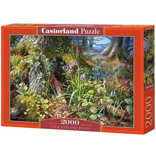 Erdei csendélet, 2000 darabos Castorland puzzle