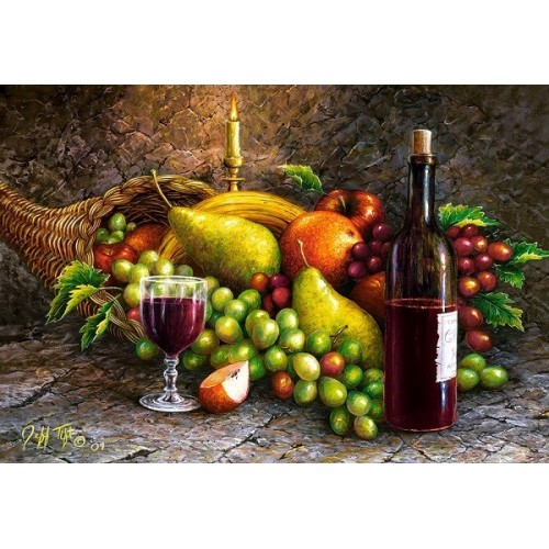 Fruit and Wine, Castorland Puzzle 1000 pc