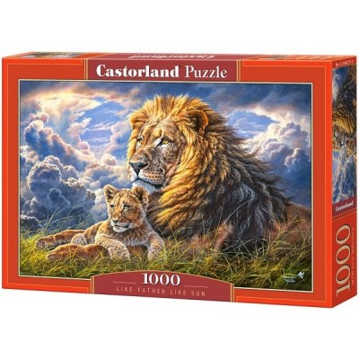 Oroszlánok, 1000 darabos Castorland Puzzle