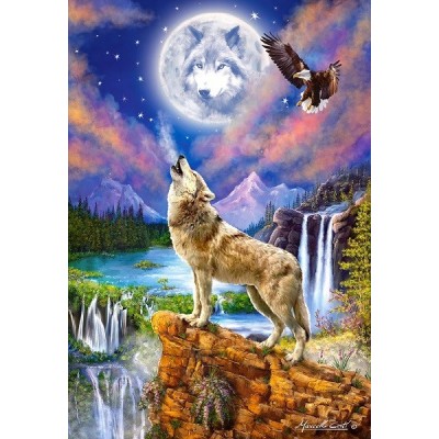 Wolf's Night, Castorland puzzle 1500 pc