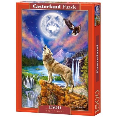 Farkasok éjszakája, 1500 darabos Castorland puzzle