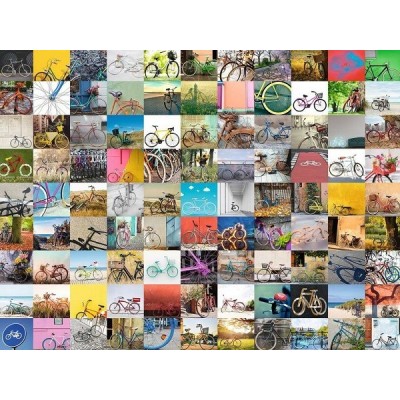 99 bicycles and more, Ravensburger Jigsaw Puzzle 1500 pc