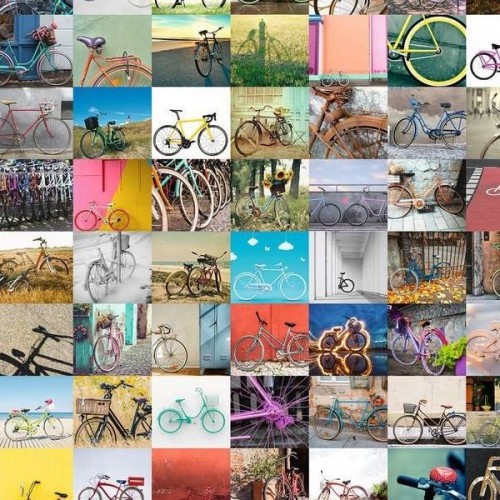 99 bicikli, 1500 darabos Ravensburger puzzle