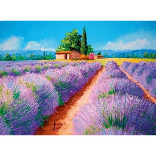 Lavender scent, Clementoni puzzle, 500 pcs