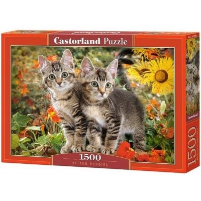 Cica haverok, 1500 darabos Castorland puzzle