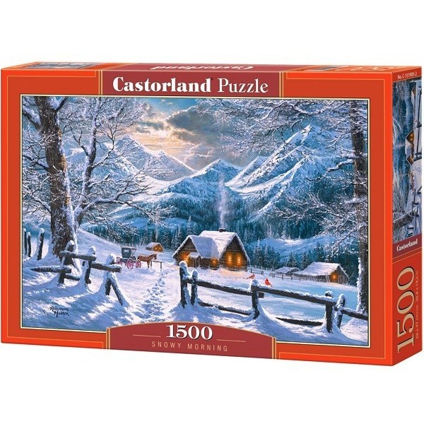 Havas reggel, 1500 darabos Castorland puzzle