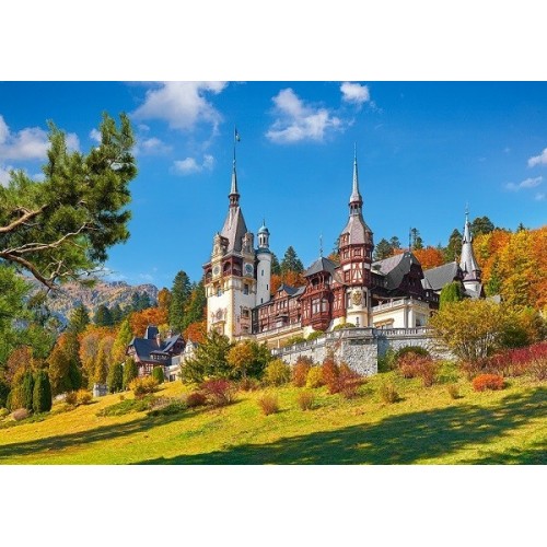 Castle Peles - Romania, Castorland Puzzle 500 pcs