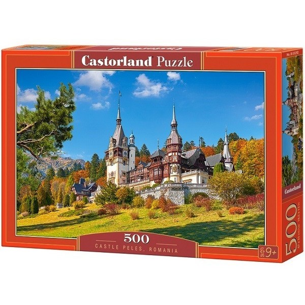 Peles kastély - Románia, 500 darabos Castorland puzzle