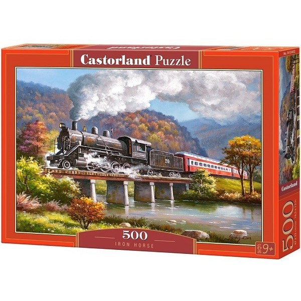 Iron Horse, Castorland Puzzle 500 pcs