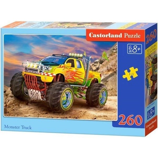 Monster Truck, Castorland 260 darabos puzzle