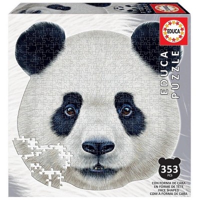 Panda portré, 353 darabos Educa kontúr puzzle
