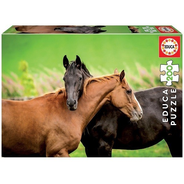 Horses, Educa puzzle 200 pcs