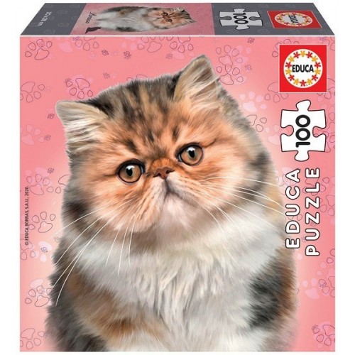 Perzsa macska, 100 darabos Educa puzzle